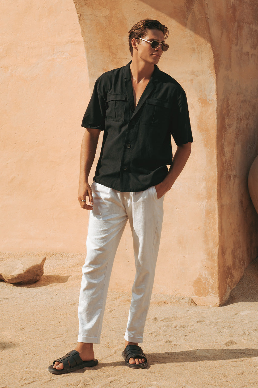 ALEC SHIRT - BLACK