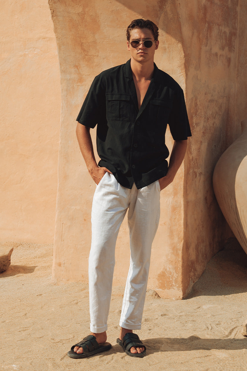ALEC SHIRT - BLACK