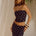 BLAINE TOP - BLACK POLKA