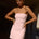 CAIRO STRAPLESS MINI DRESS - MUSK