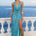 CICI MAXI DRESS - OPHELIA BLUE