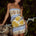 DAZE MINI SKIRT - VORY PRINT