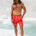 DIEGO DRAWSTRING SHORTS - RED