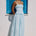 KEILY SQUARE NECK MAXI DRESS - BLUE