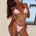 MAMBA SIDE TIE BIKINI BOTTOM - PINK/PLUM
