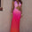 LUMIA HALTER CUTOUT MAXI DRESS - TROPICALE OMBRE
