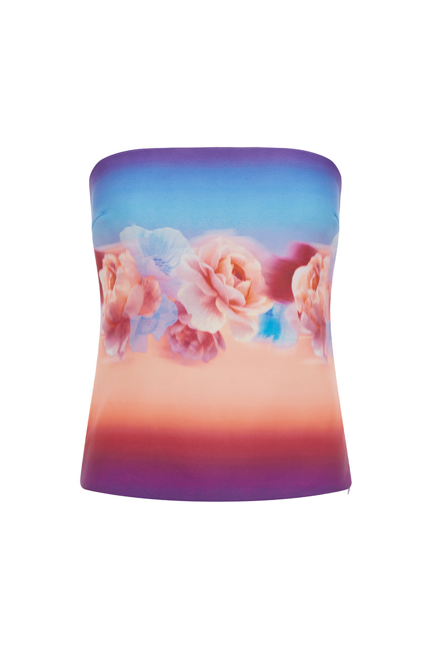 MAHINA BUSTIER - NADIA PINK OMBRE