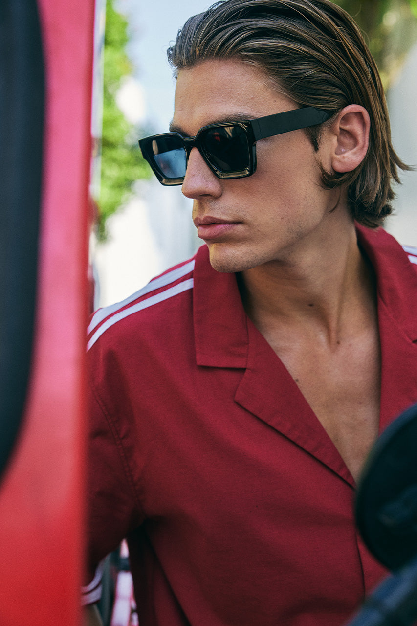 NEGRONI GRAPHIC SHIRT - RED/WHITE