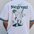 NEGRONI GRAPHIC SHIRT - WHITE/KHAKI