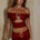 NIVALI OFF SHOULDER TOP - CHERRY