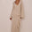 OPHELIA KNIT MAXI SKIRT - CREAM
