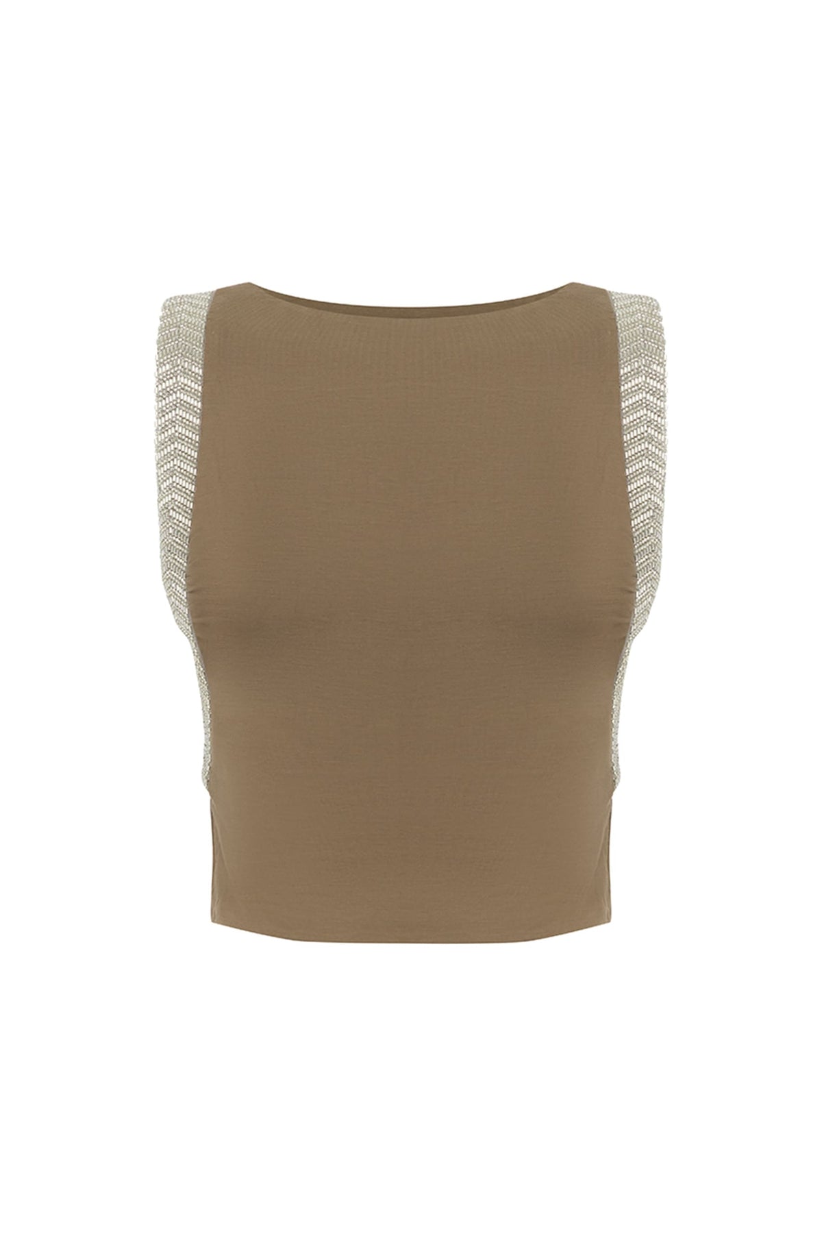 REMY RACERBACK TOP - MOCHA