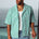 SYLAS SHORT SLEEVE SHIRT - GREEN STRIPE