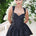 JOELLE MINI DRESS - BLACK