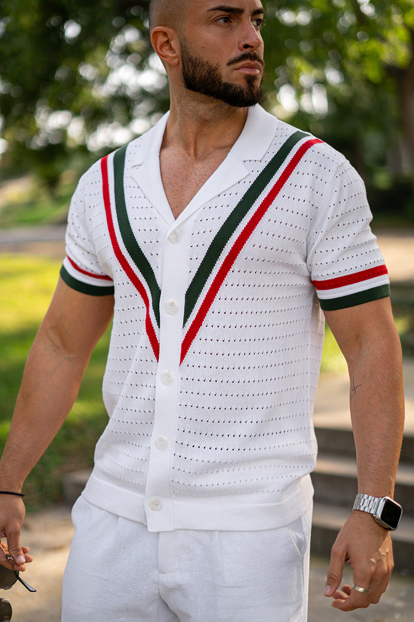 JAMES SHIRT - WHITE MULTI